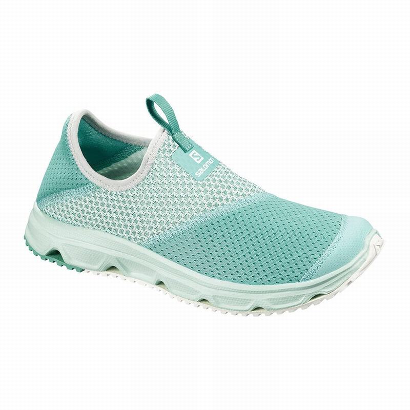 Chaussures Aquatiques Salomon Femme Turquoise / Blanche - Salomon RX MOC 4.0 W - France (7094-POJAZ)